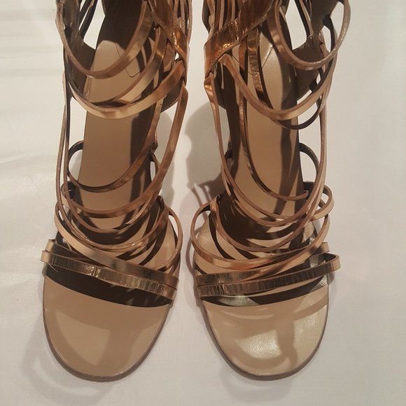 Authentic Giuseppe Zanotti Leather Sandals - Picture 7 of 8